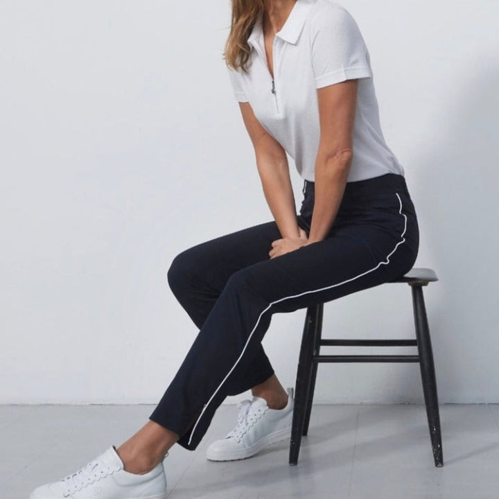 Daily Sports Glam Ankle Pant - Navy