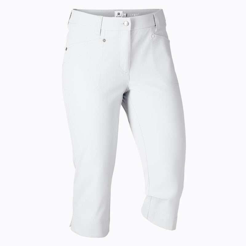 Daily Sports Lyric Capri - White