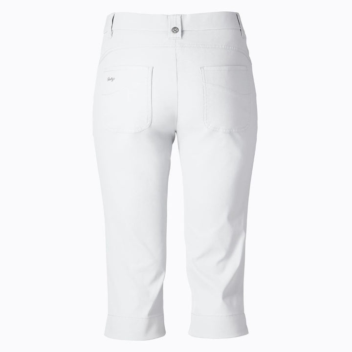 Daily Sports Lyric Capri - White