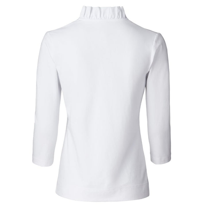 Daily Sports Patrice 3/4 Sleeve Mock - White