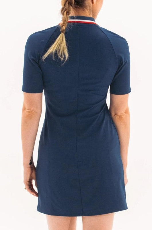 Foray Golf America S/S Dress - Navy