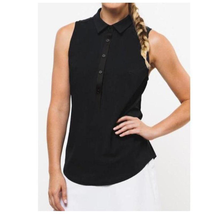 Foray Golf Core 3.0 S/L Polo - Black