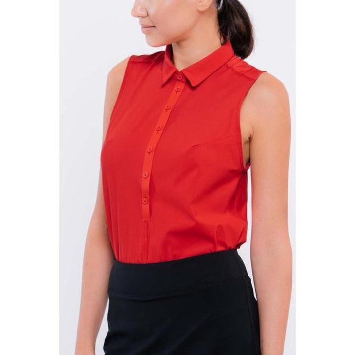 Foray Golf Core 3.0 S/L Polo - Rosso Red