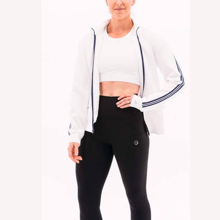 Foray Golf Edit Jacket - White(Braid Trim)