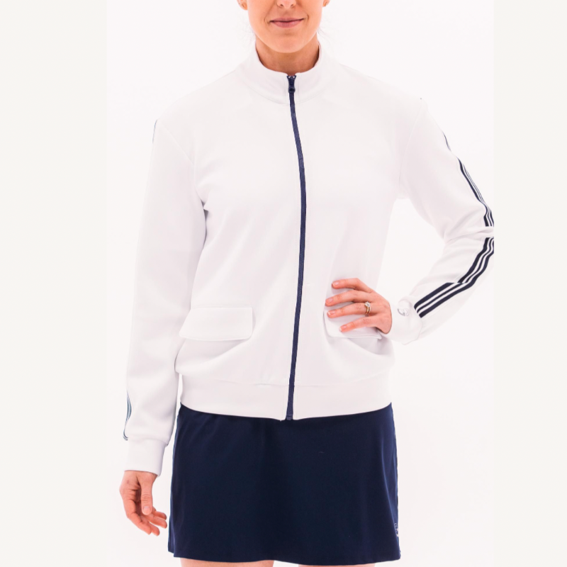 Foray Golf Edit Jacket - White(Braid Trim)