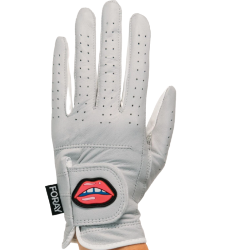 Foray Golf Glove Asher Lips - Grey