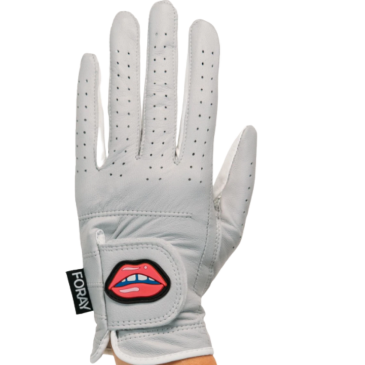 Foray Golf Glove Asher Lips - Grey