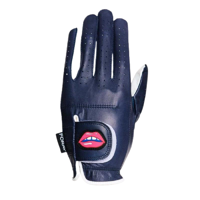 Foray Golf Glove Asher Lips - Navy