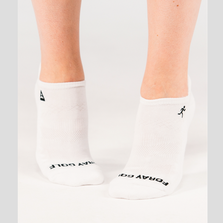 Foray Golf Lingo Ankle Socks - Breakfast/Ball