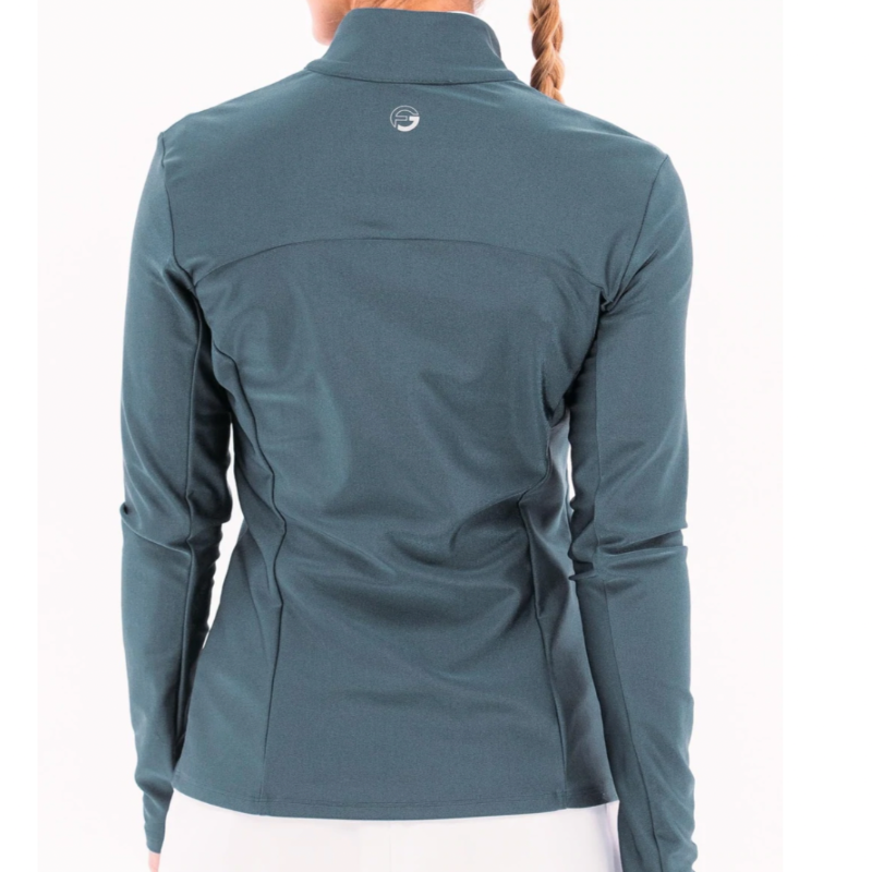 Foray Golf Lux Shine L/S Layer - Blue