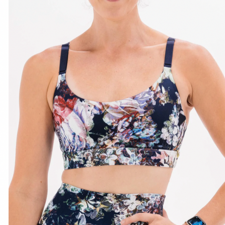 Foray Golf Yoga Bra - Floral