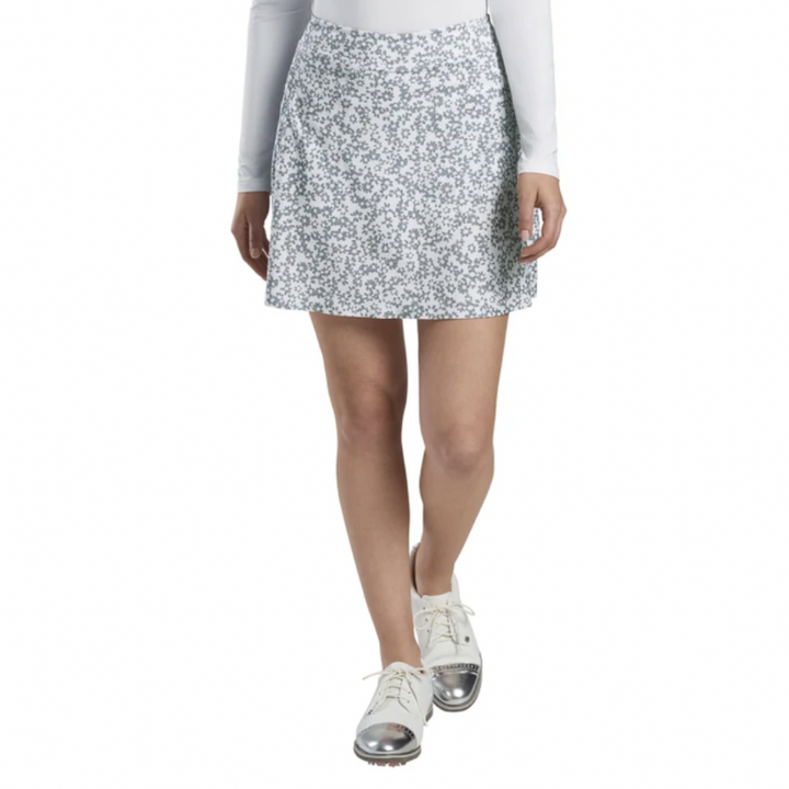 G/FORE A-Line Skort - Snow/Grey Floral