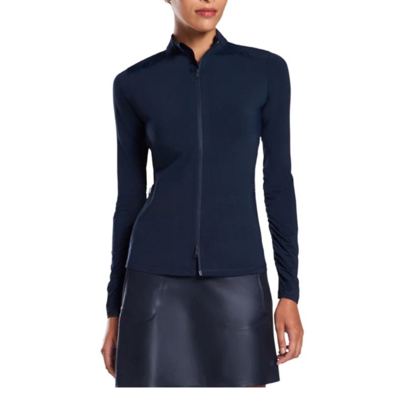 G/FORE Featherweight Full-Zip L/S Top - Twilight