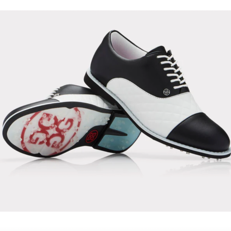 G/FORE Quilted Gallivanter Golf Shoe - Black – Open Court display picture 3