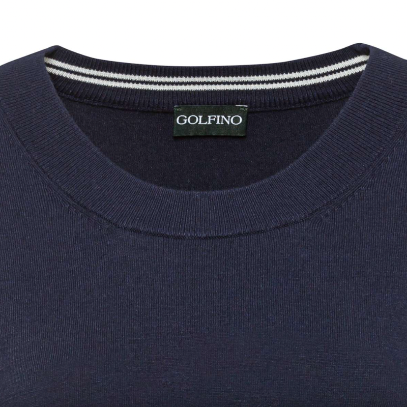 Golfino Ana Crewneck Pullover - Navy