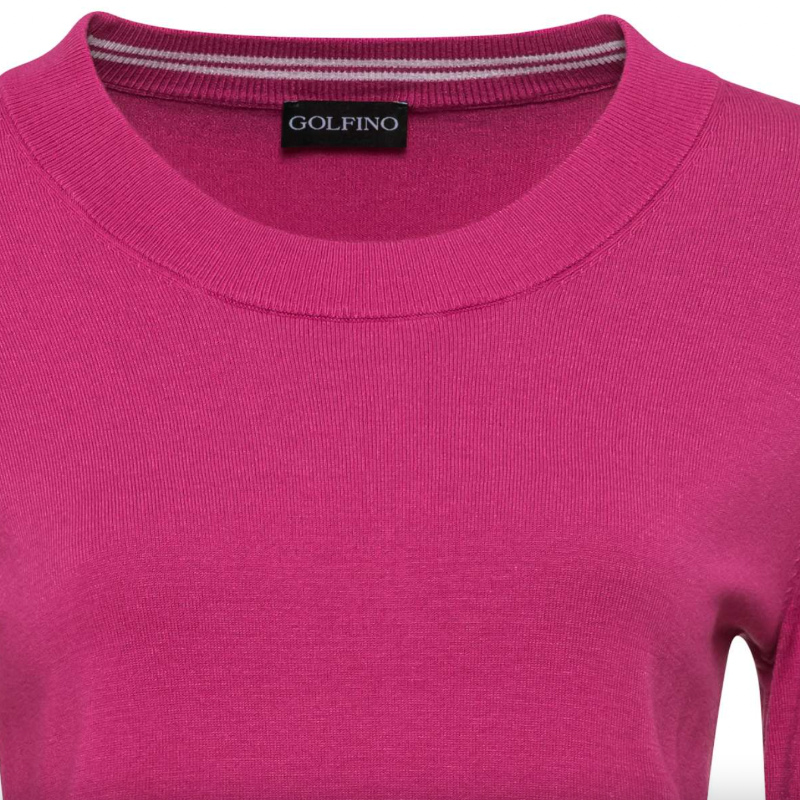 Golfino Ana Crewneck Pullover - Pink