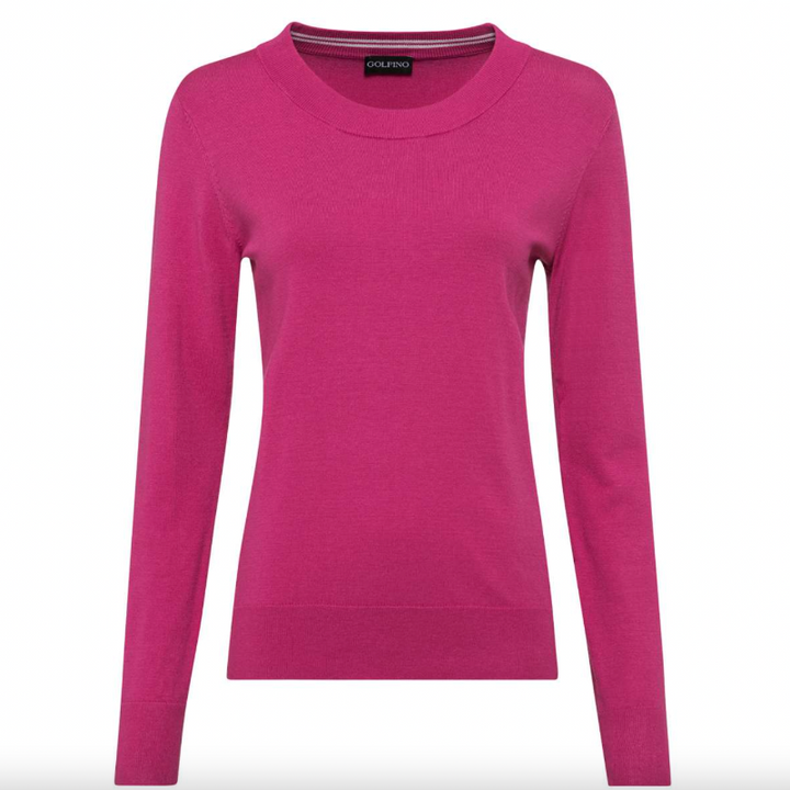 Golfino Ana Crewneck Pullover - Pink