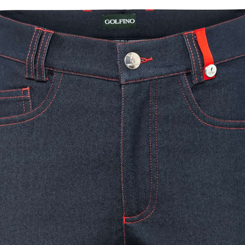 Golfino Autumn Fairway Pant - Denim