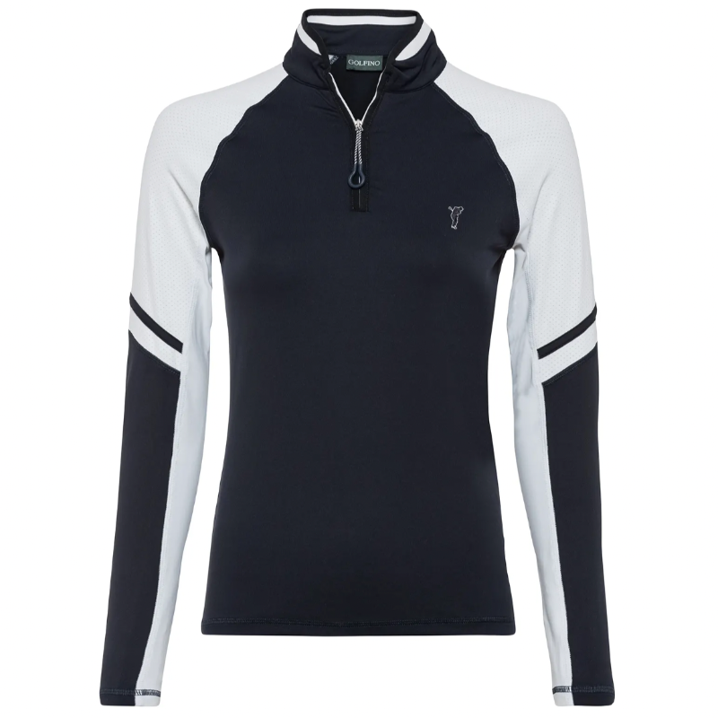 Golfino Drive L/S Troyer - Navy/White