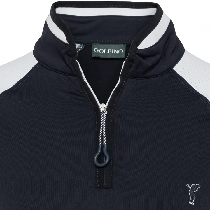 Golfino Drive L/S Troyer - Navy/White