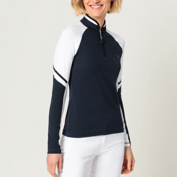 Golfino Drive L/S Troyer - Navy/White