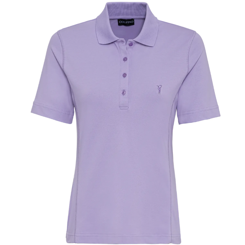 Golfino Martina S/S Polo - Lavender