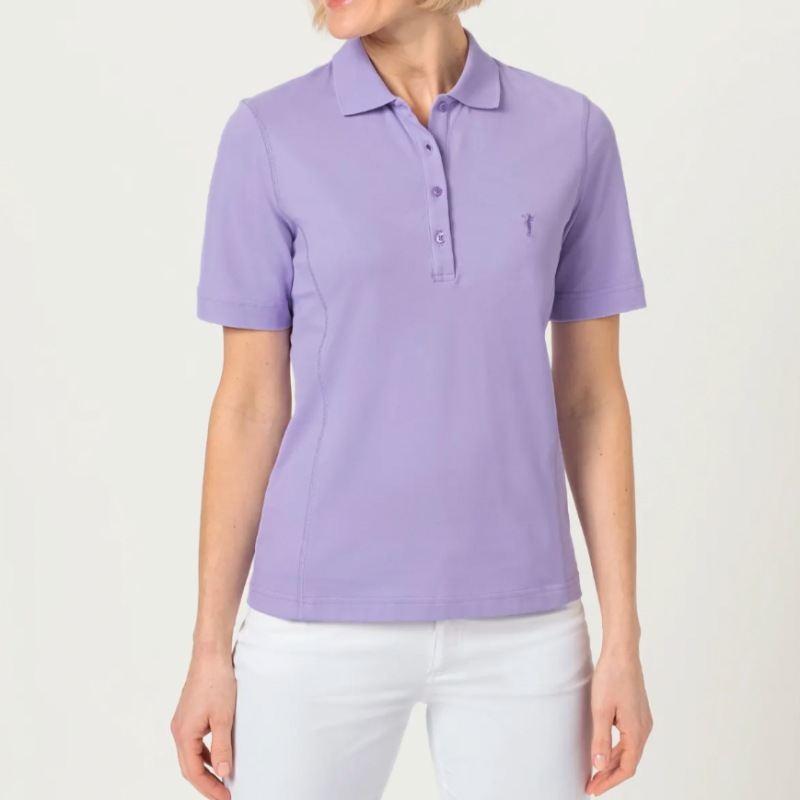 Golfino Martina S/S Polo - Lavender