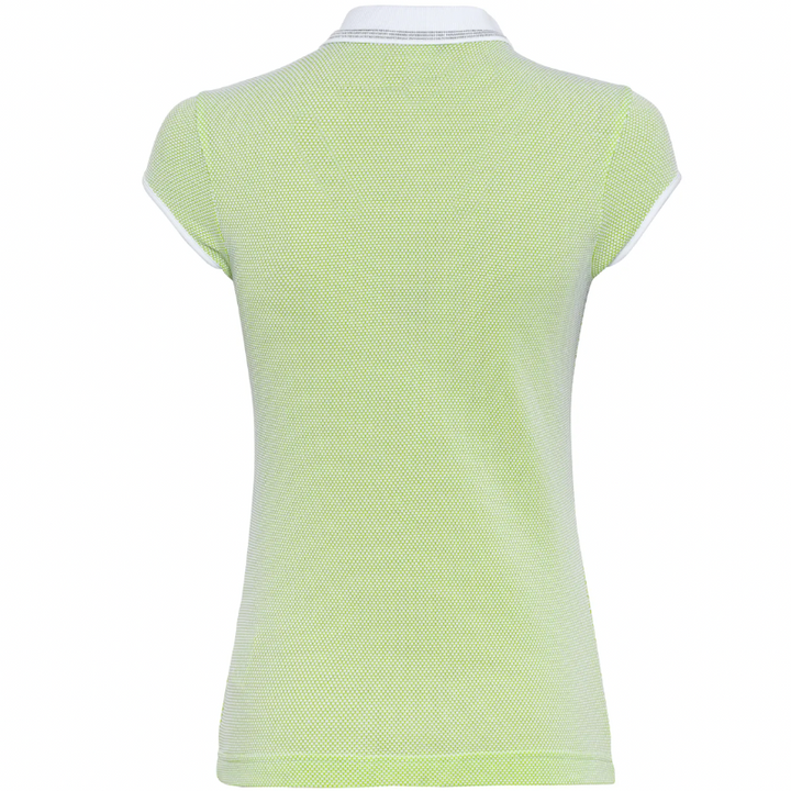 Golfino Mercedes Cap Sleeve Polo - Lime Green