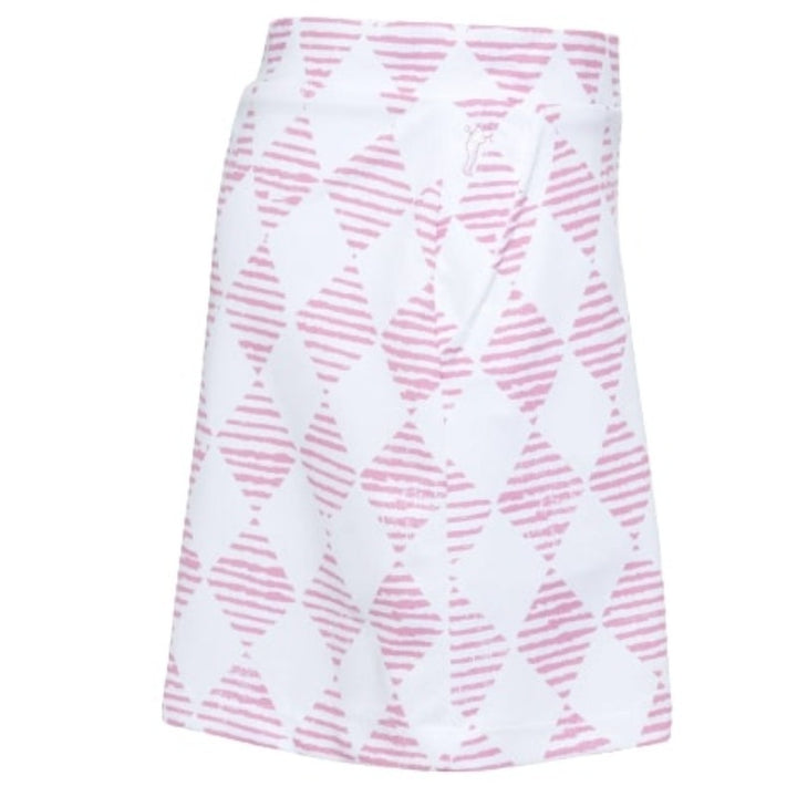 Golfino Natural Light Print Skort - Rose