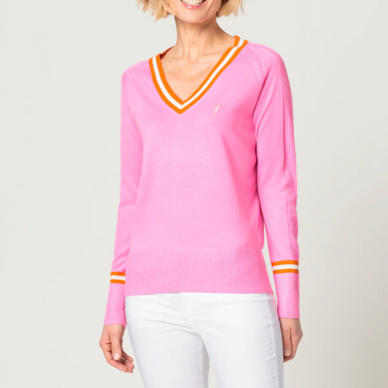 Golfino Natural Light Sweater - Shocking Rose