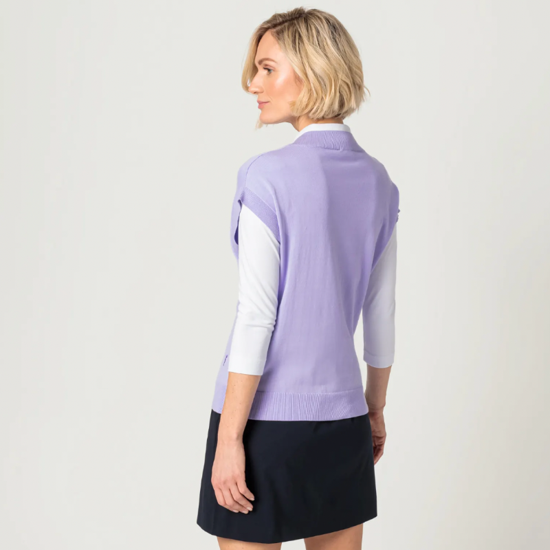 Golfino Smart Player S/L Pullover - Lavender