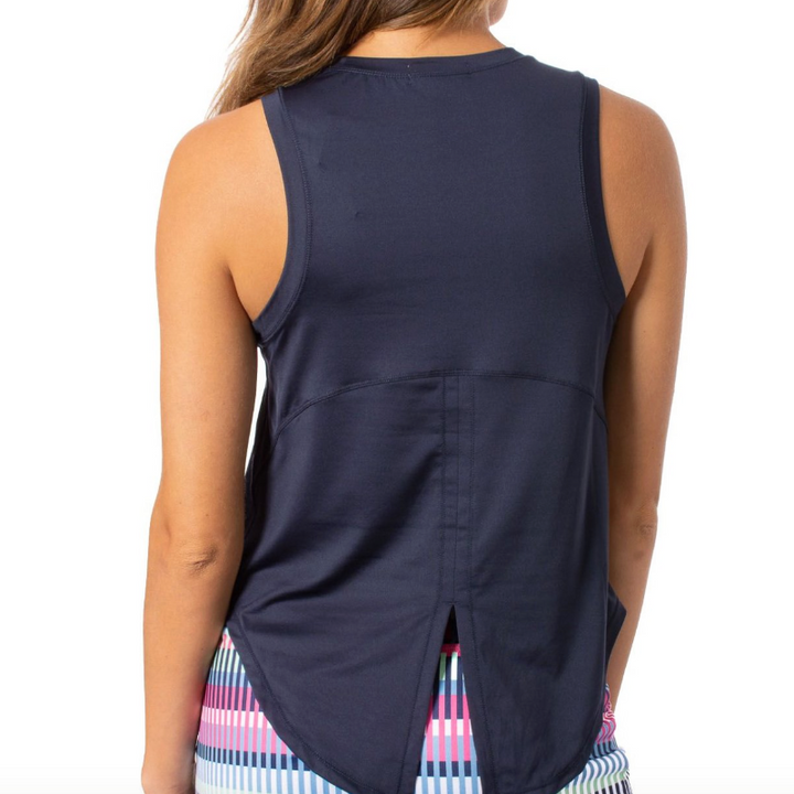 Golftini Sport Tie Top - Navy