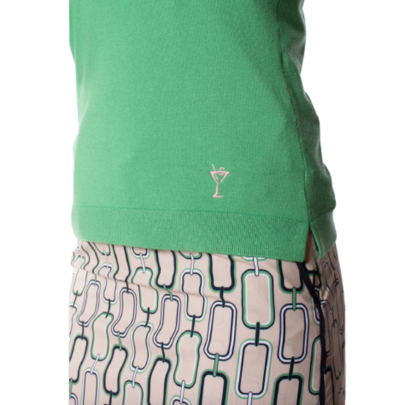 Golftini V-Neck Sweater - Kelly Green