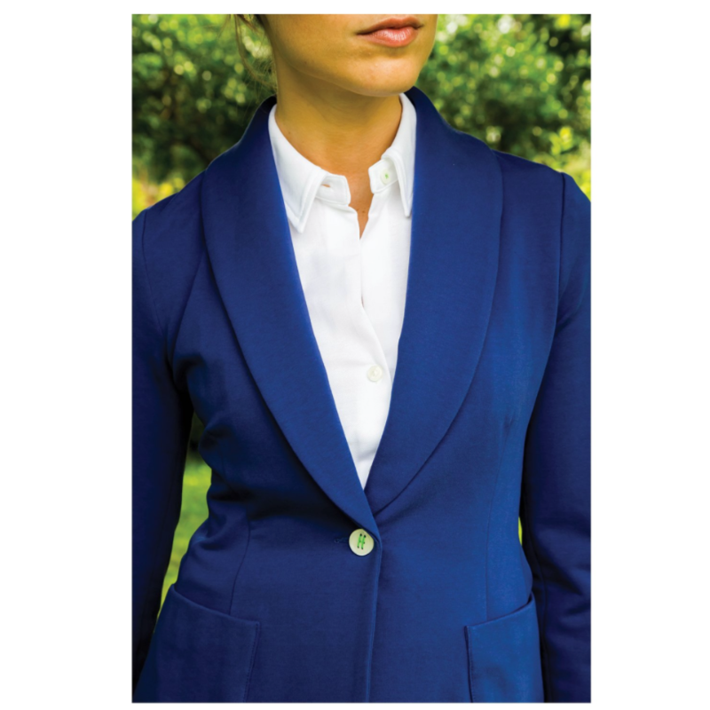 Hedge Donna Cool Down Blazer - Twilight