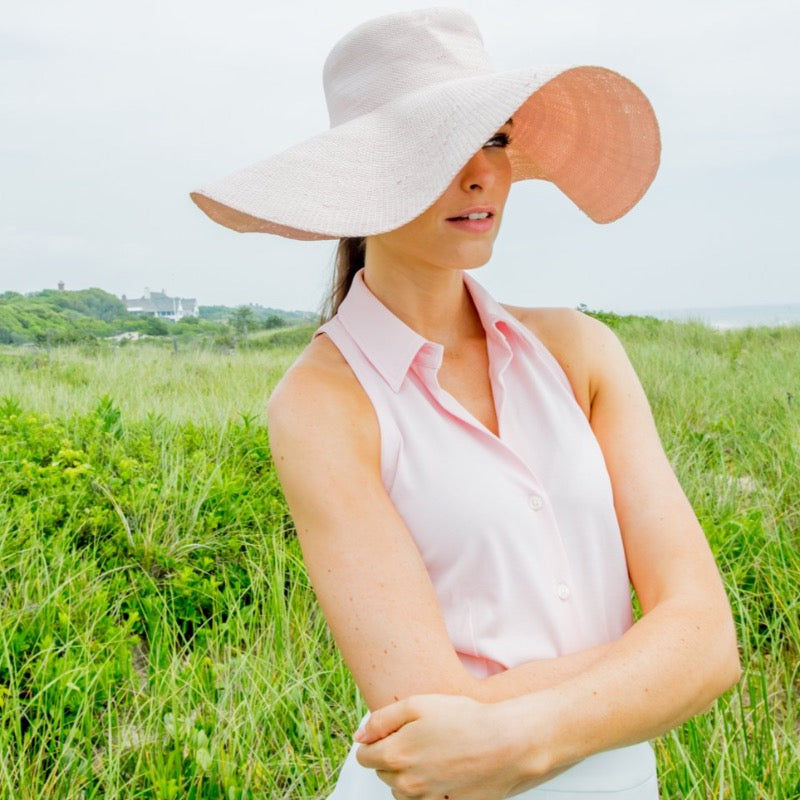 Hedge Stanton S/L Racerback Shirt - Pink