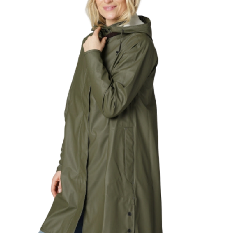 Ilse Jacobsen Raincoat - Army Green