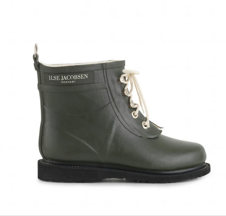 Ilse Jacobsen Short Rainboot - Army