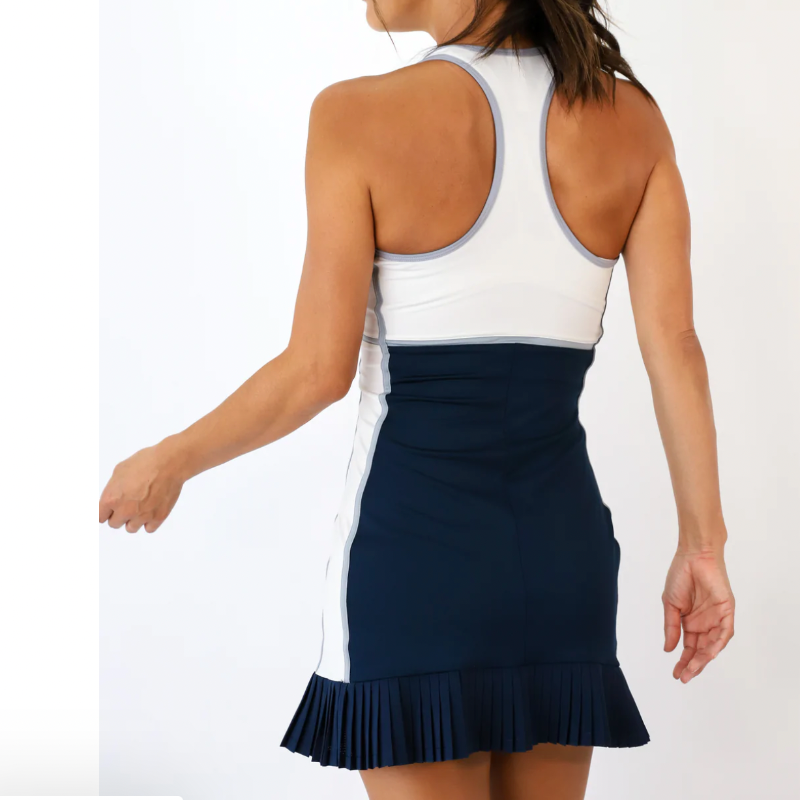 InPhorm Ashley Tennis Dress - Midnight/Vapour