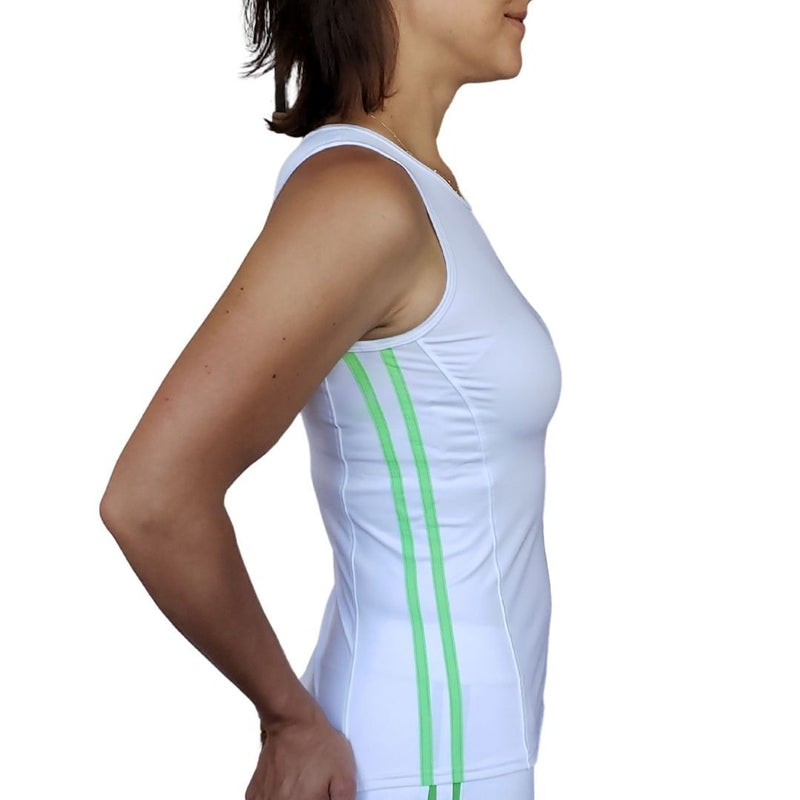 InPhorm Faith Tank - White/Lime