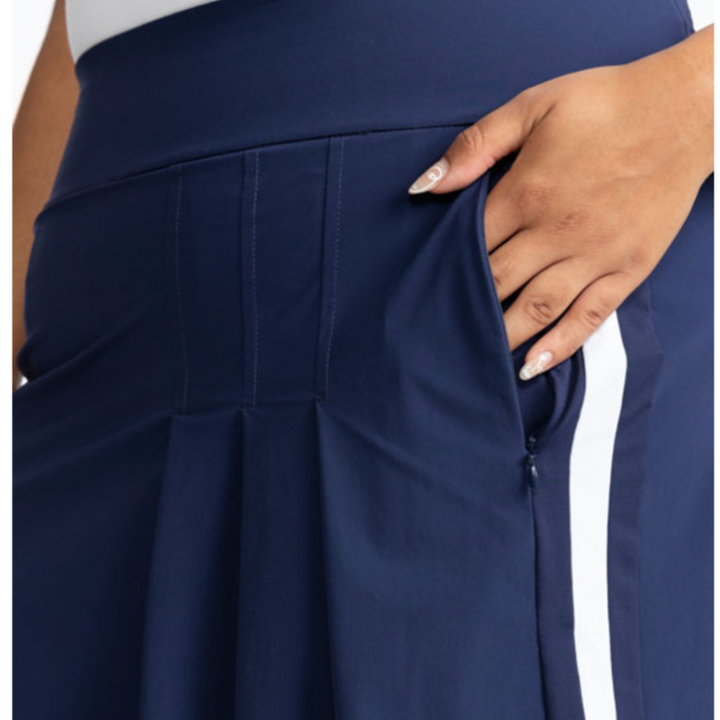 Kinona Party Pleat Skort - Navy