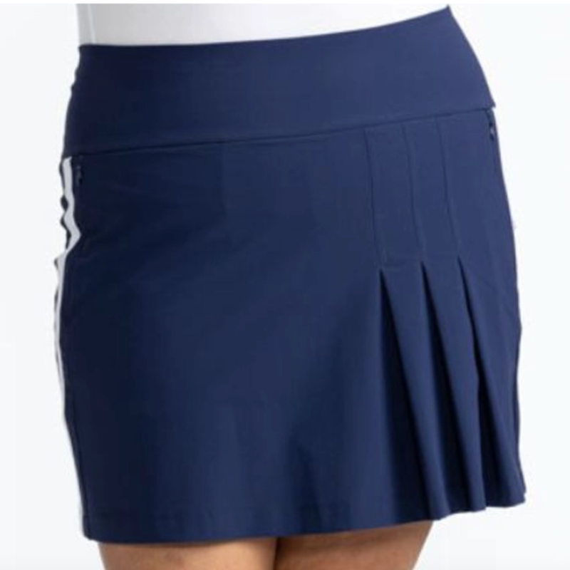 Kinona Party Pleat Skort - Navy