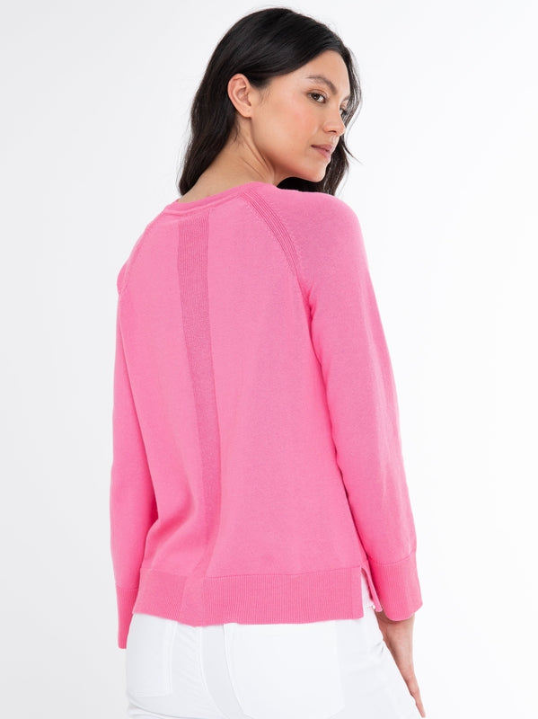 Alashan Cashmere S'il Vous Plait Pullover - Pink