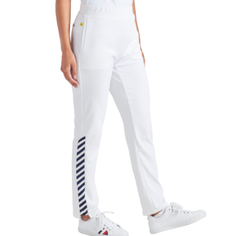 L'Oeuf Poché Baseline Warmup Pants - White