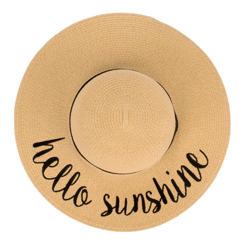 Modinno Hello Sunshine Hat - Nat/Black