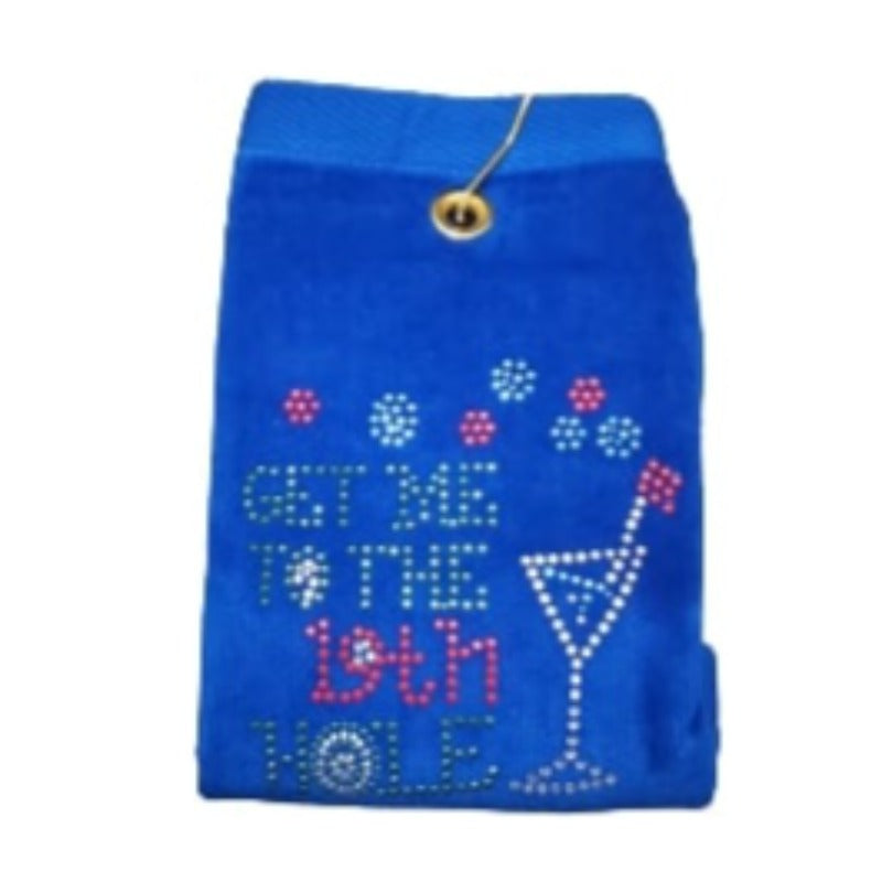 Navika Women's Golf Towel, 19th Hole - Various – Open Court