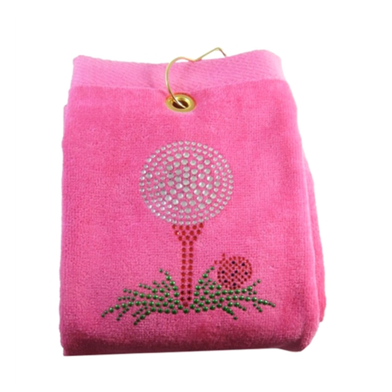 Navika Golf Towel - Golf Tee - Multiple Colours