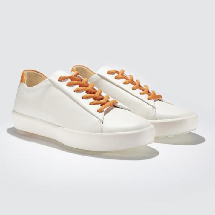 Pakira Diva Dundee Golf Shoe - White / Saffron