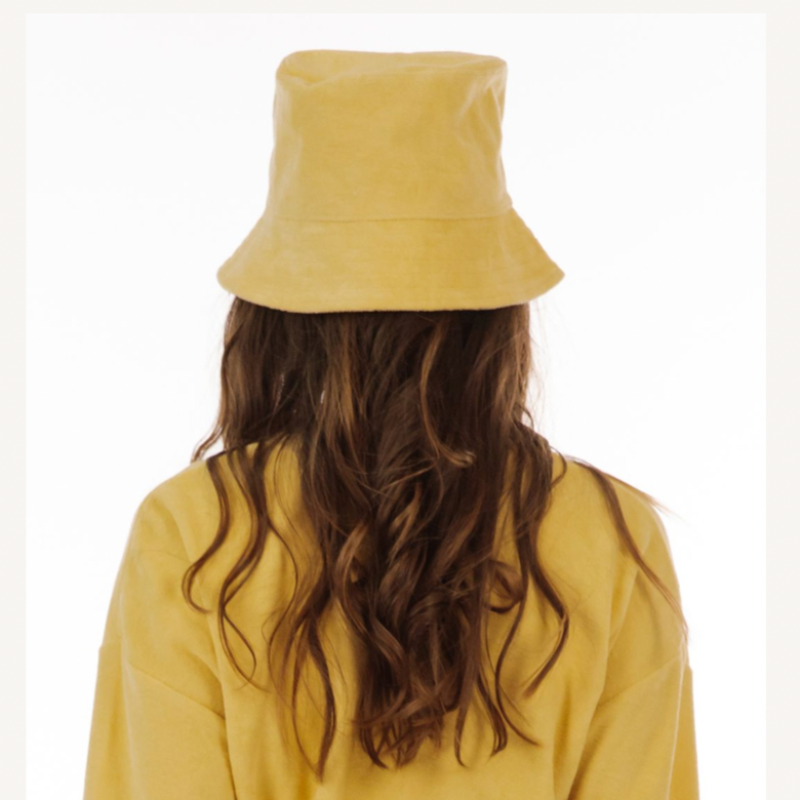 Paper Label Bucket Hat - Pineapple Slice