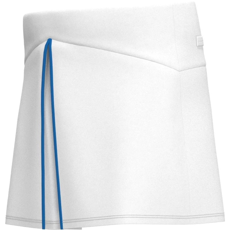 Penguin Skort (contrast binding) - Bright White/Blue