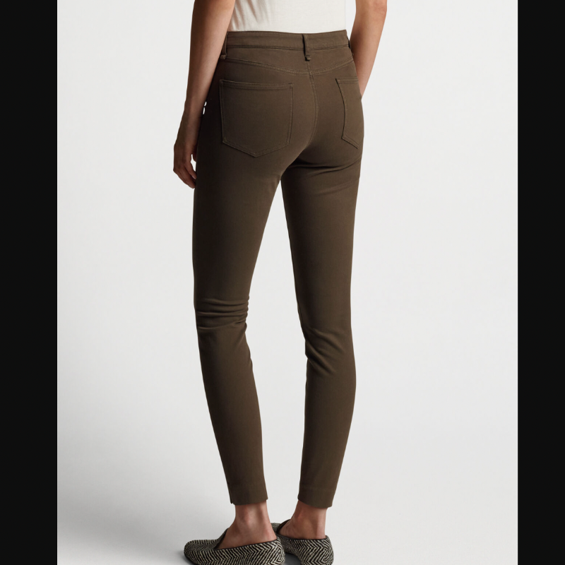Peter Millar Karlie Stretch Pant - Espresso Brown